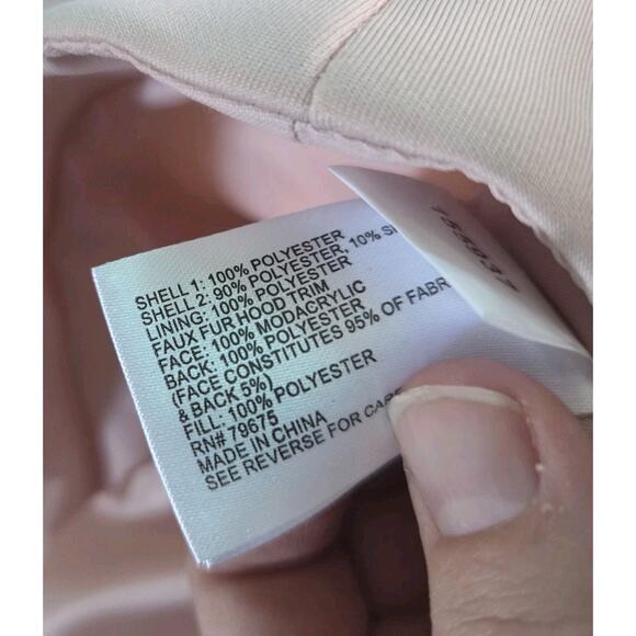 MICHAEL Michael Kors Plus Size X Cheetah Print Faux-Fur-Trim Hooded Vest in pink - Picture 8 of 8